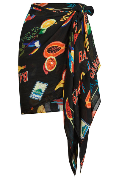 Cabana Sarong - Brasil Black