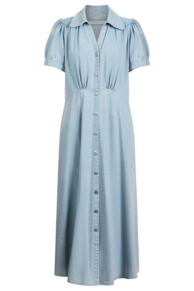 SOFIE DENIM MAXI- SKY