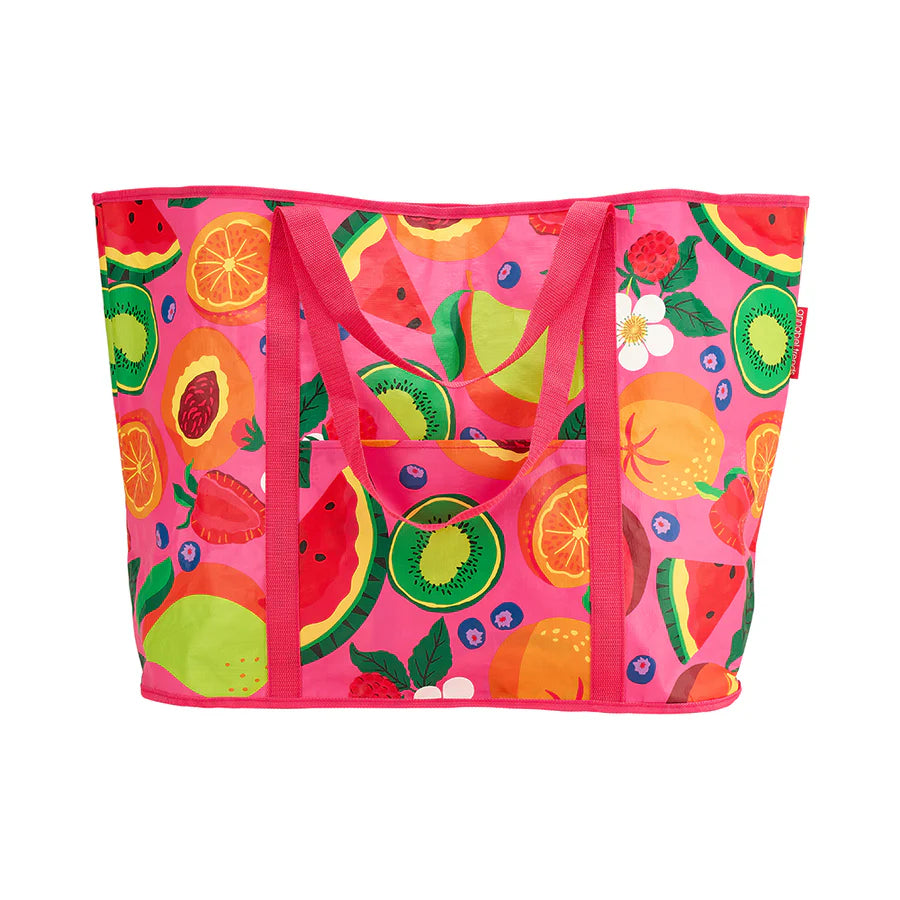 JUMBO BEACH BAG- TROPICANA