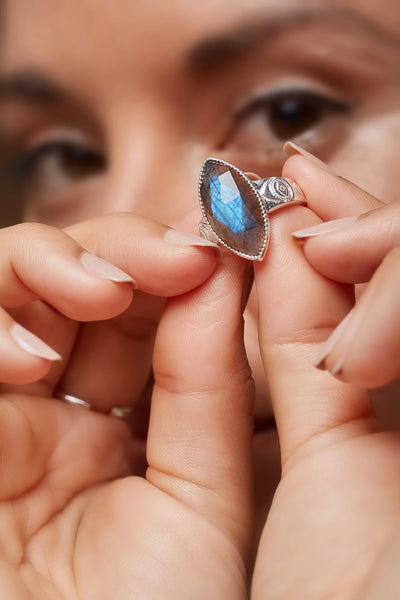 THIRD EYE RING - SILVER