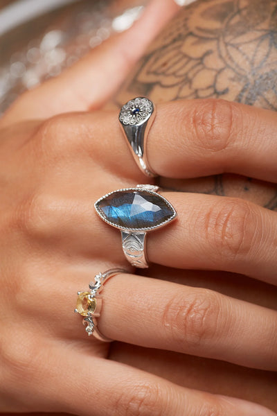 THIRD EYE RING - SILVER