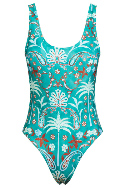 Haiti One Piece Swimsuit - Palms