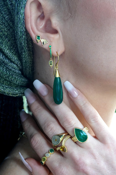 GROUNDED EARRINGS - GOLD