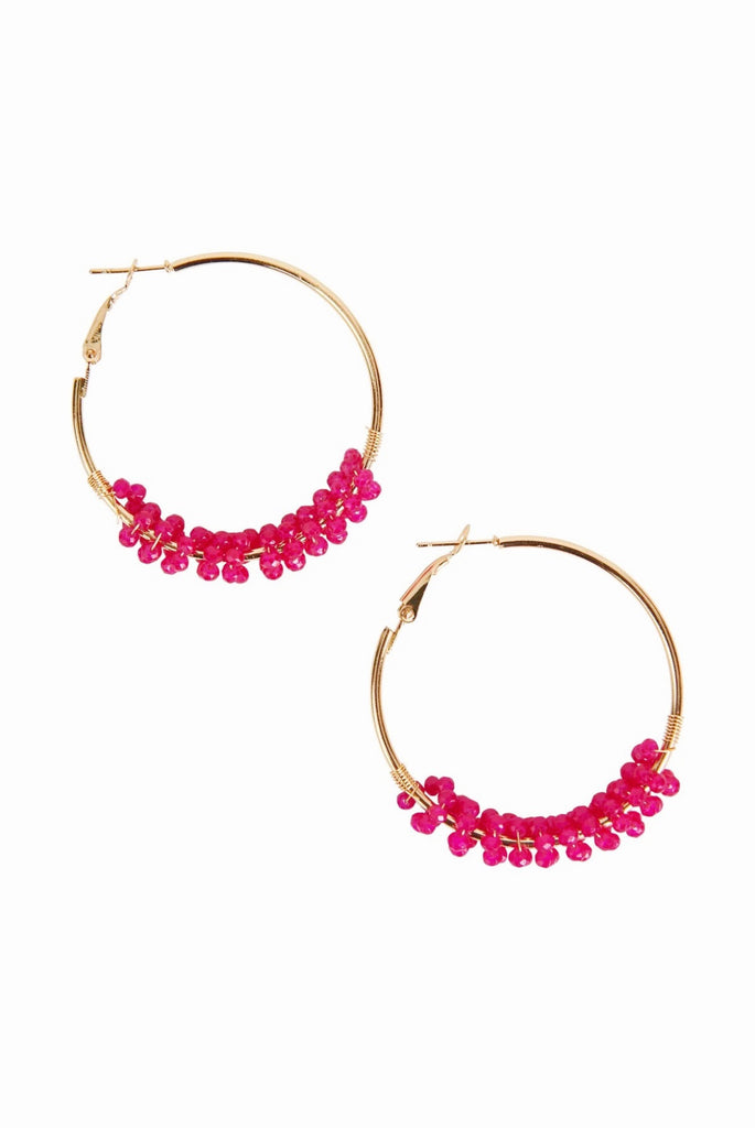 MIMOSA HOOP EARRING - CANDY
