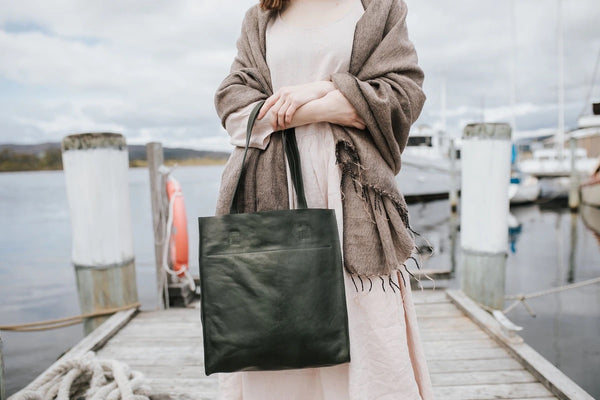 CATIE TOTE-GREEN