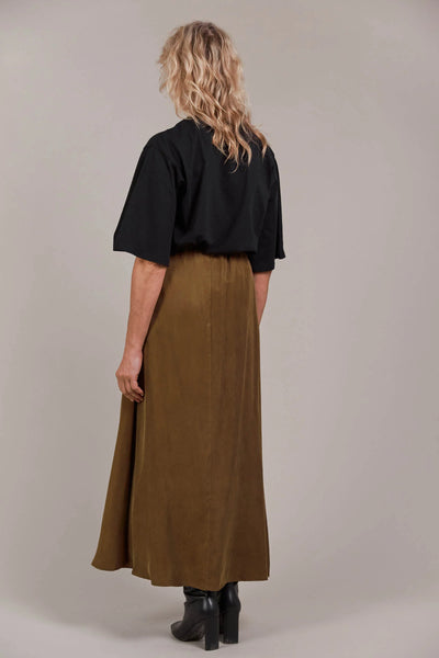 EDEN SKIRT - TOBACCO