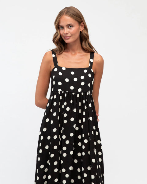 SPOT MAXI DRESS