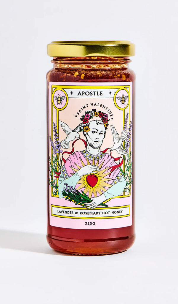 Saint Valentine - Lavender & Rosemary Hot Honey 320g