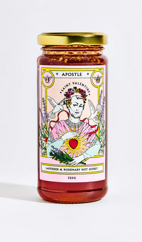 Saint Valentine - Lavender & Rosemary Hot Honey 320g
