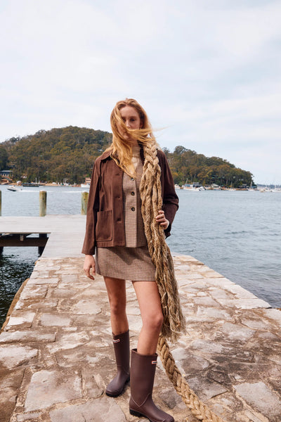 Cassidy Skirt - Taupe