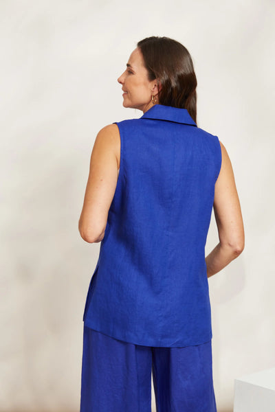 HALCYON VEST - COBALT