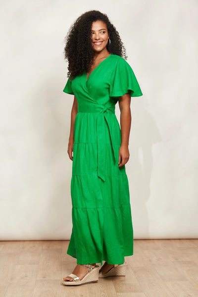 HALCYON MAXI DRESS - EMERALD