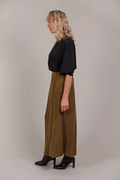 EDEN SKIRT - TOBACCO