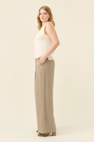 Darby Knit Vest - Ivory