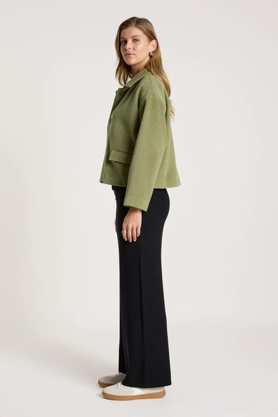WANDERER CROP JACKET - PAMPAS