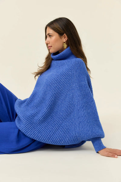 Miru Poncho - Cobalt