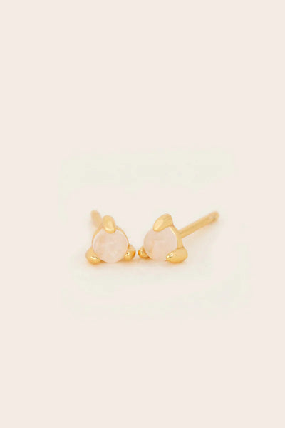 GUARDIAN ANGEL STUDS - GOLD