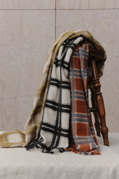 AMAN SCARF - CHARTREUSE