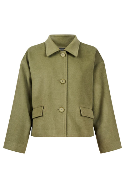 WANDERER CROP JACKET - PAMPAS
