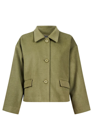 WANDERER CROP JACKET - PAMPAS