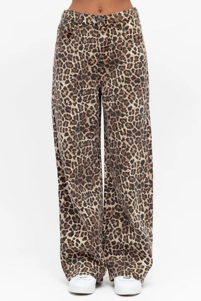 LEOPARD JEANS