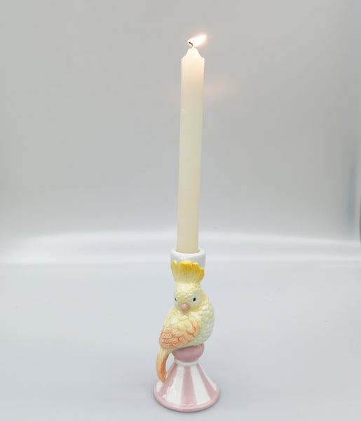 Perdy Parrot Candlestick