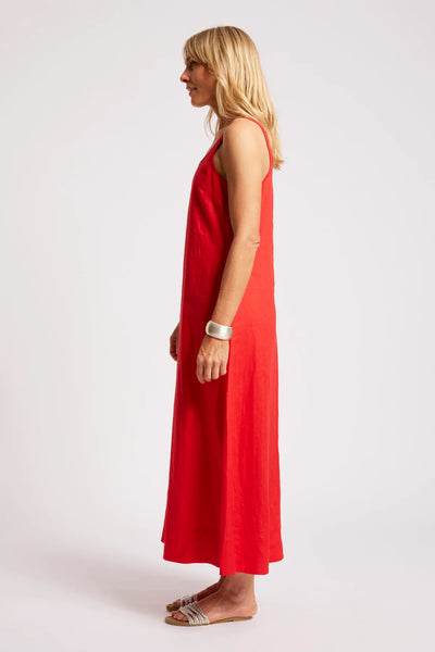 COVE TANK MAXI DRESS - APEROL