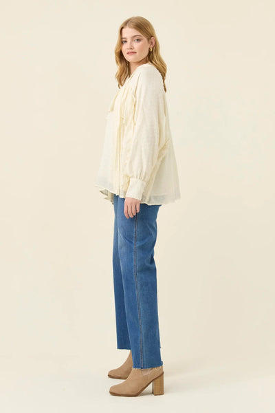 Della Blouse - Ivory