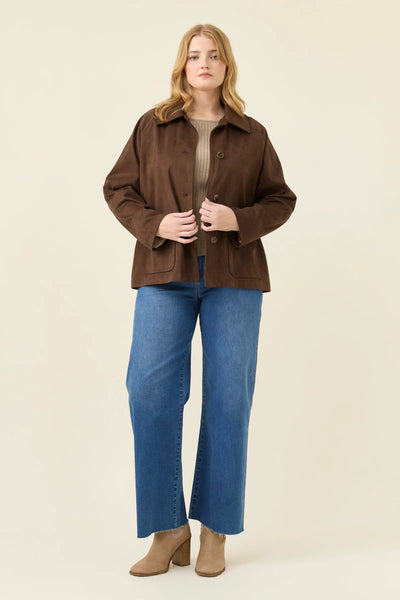 LENNON JACKET- CHOCOLATE