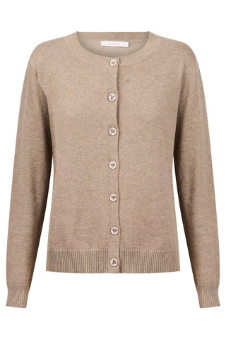 DARBY CARDIGAN- STONE