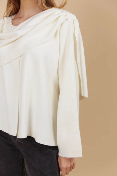 SELENE CAPE- IVORY
