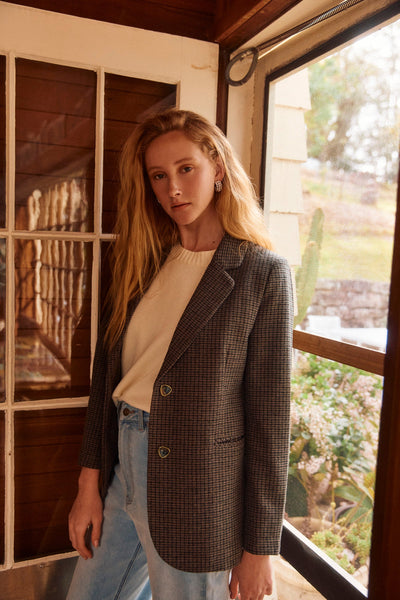 Cassidy Blazer - Taupe