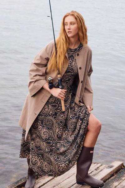 Farida Convertible Coat - Stone