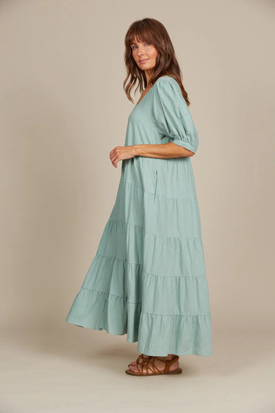 AMELIE MAXI- SEAFOAM