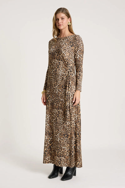 ARIA TIE MAXI DRESS - NOMAD