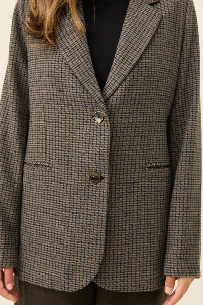 Cassidy Blazer - Charcoal