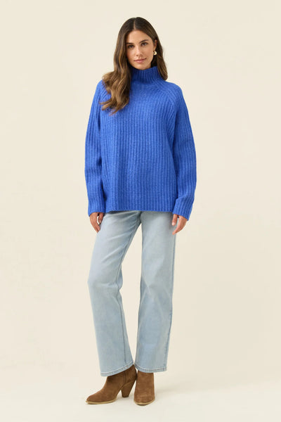 Miru KnitJumper- Cobalt