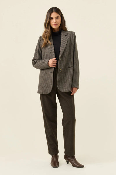 Cassidy Blazer - Charcoal
