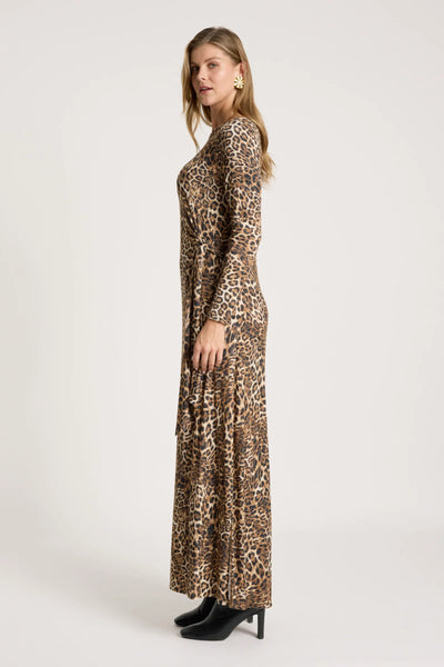 ARIA TIE MAXI DRESS - NOMAD