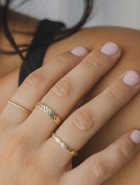 DRIFTER RING- GOLD