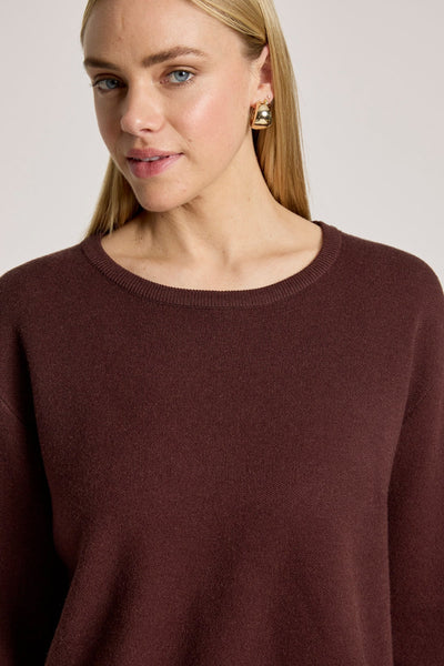 ZALA JUMPER - MAHOGANY