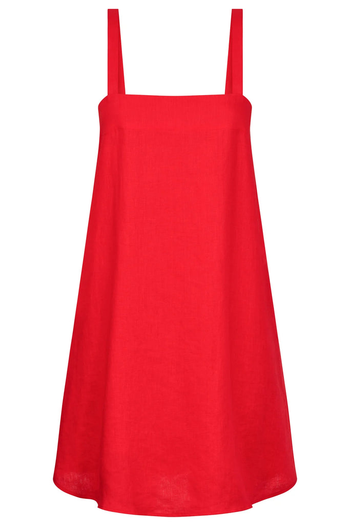 COVE TANK DRESS - APEROL