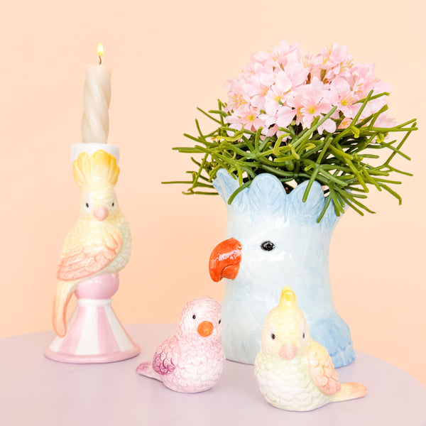 Perdy Parrot Candlestick