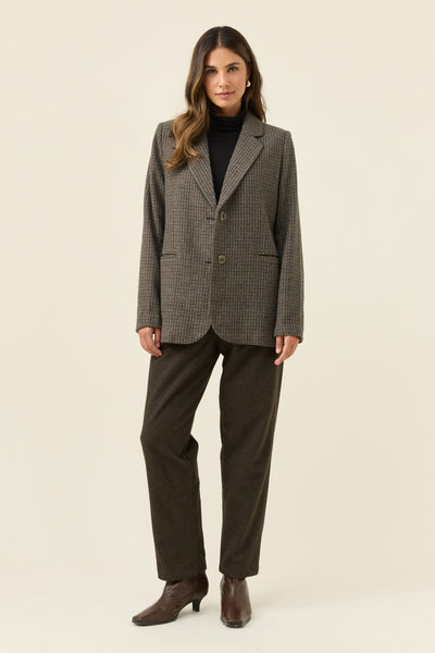 Cassidy Blazer - Charcoal