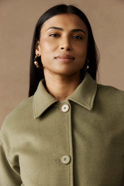 WANDERER CROP JACKET - PAMPAS