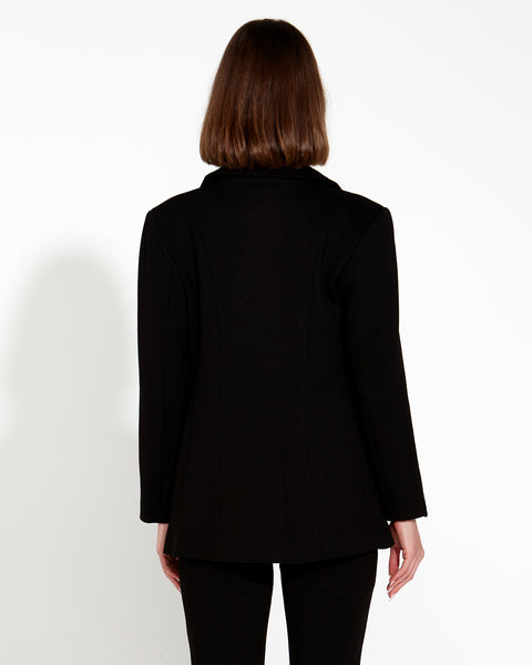 Upper East Stretch Blazer - Black