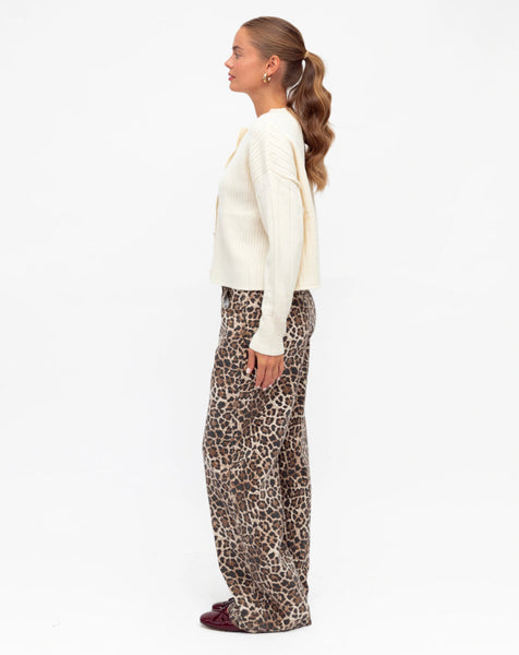 LEOPARD JEANS