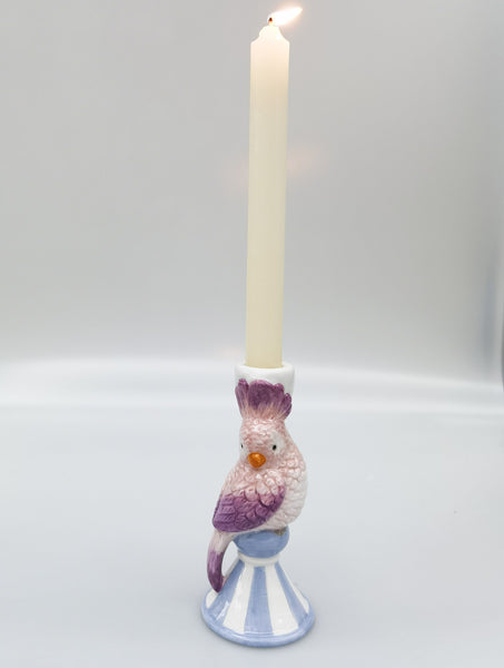 Perdy Parrot Candlestick