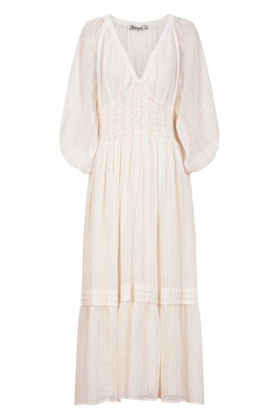 SERENO MAXI DRESS - PEARL