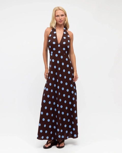 Sabrina Halter Dress